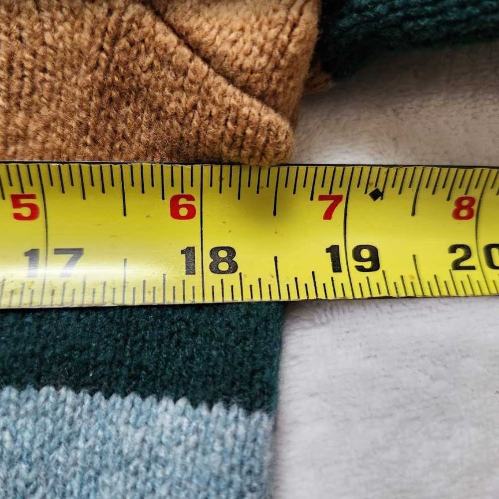 New women's Gap happy stripe CashSoft crewneck colorful stripe sweater - Picture 9 of 11